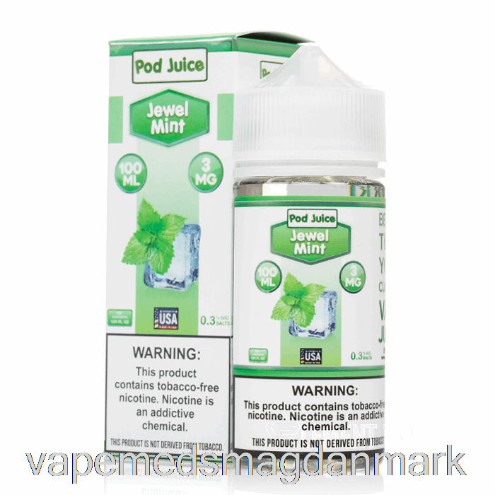 Vape Juice Juvel Mynte - Pod Juice - 100ml 0mg